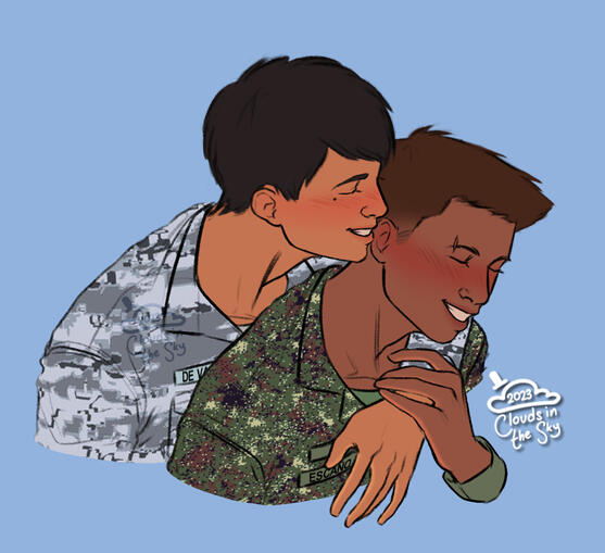 flat colors (+add. character) - $86